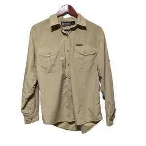 MISTY Mountain Outdoors Technical Performance Men Long Sleeves Shirt Size M
